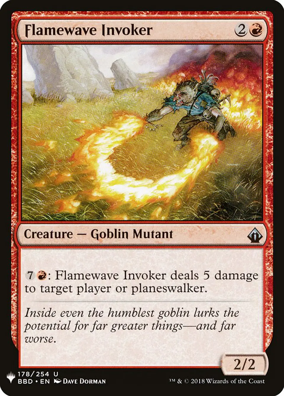 Flamewave Invoker (The List) 1