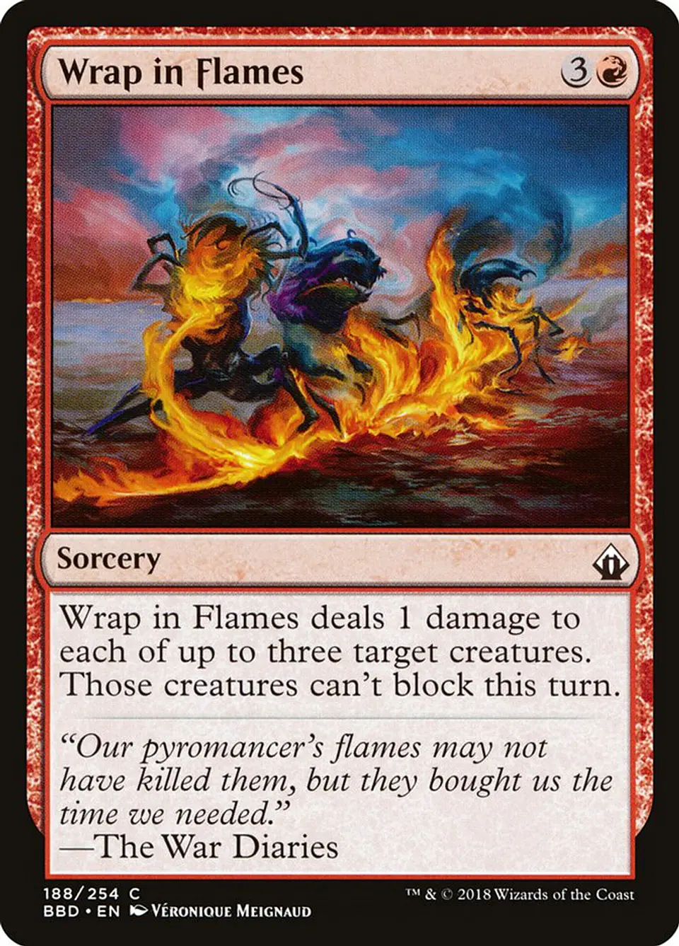 Wrap in Flames 1