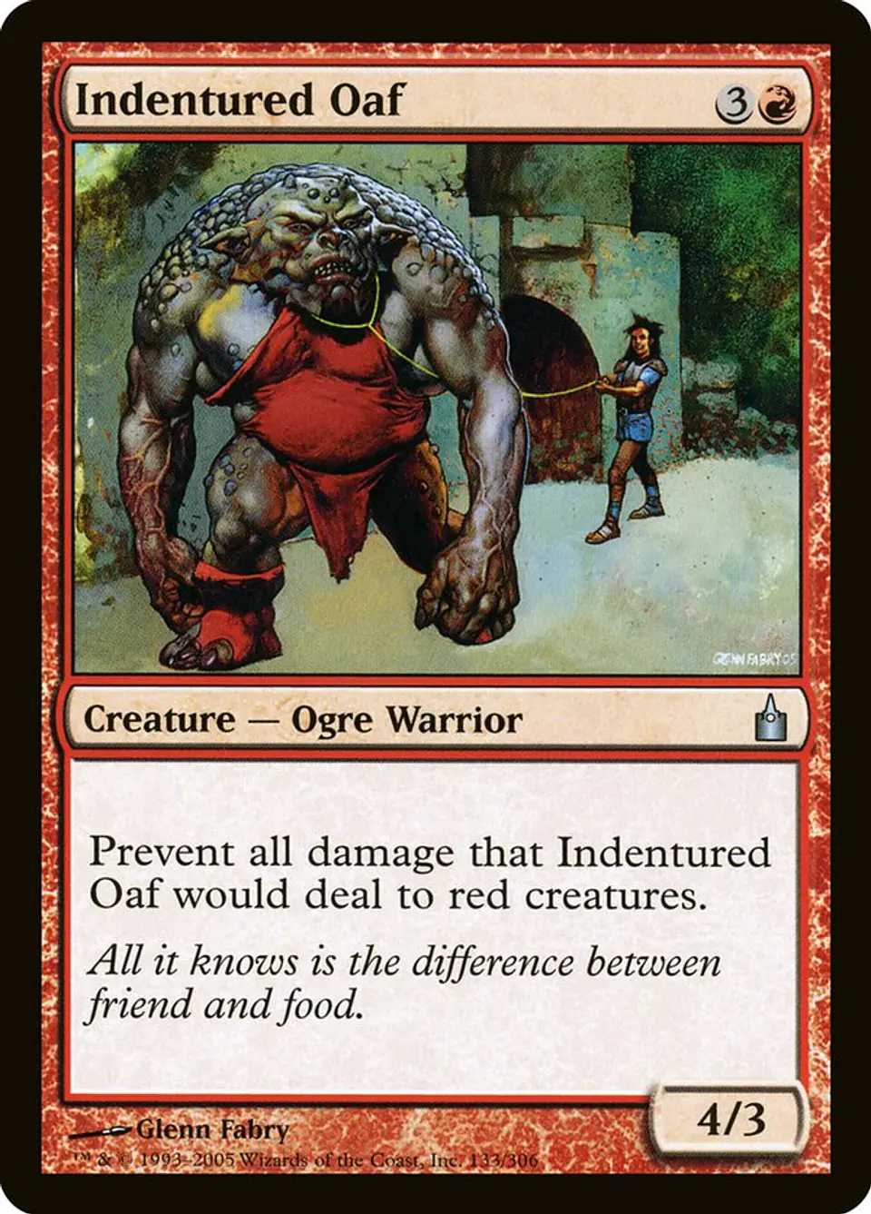 Indentured Oaf 1