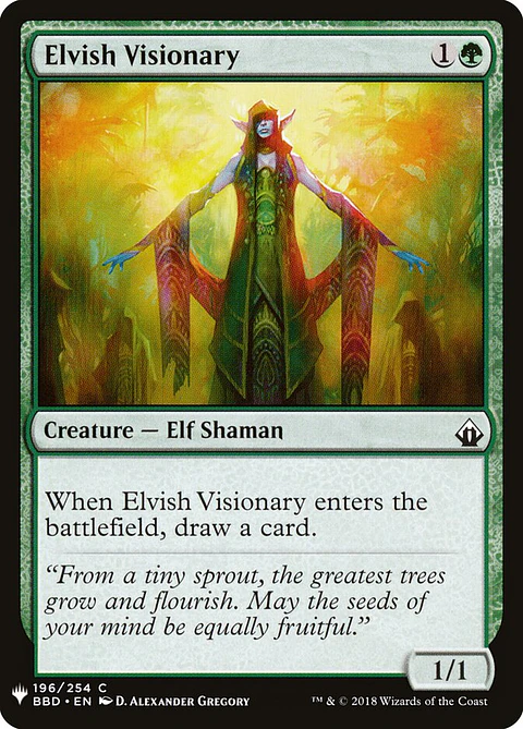 Elvish Visionary (The List)