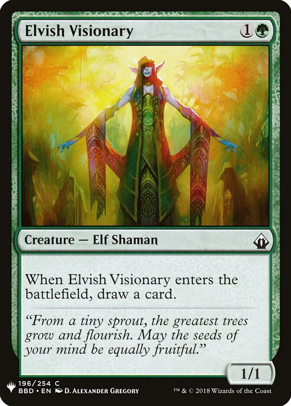 Elvish Visionary (The List) 1