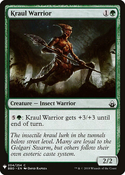 Kraul Warrior (The List)