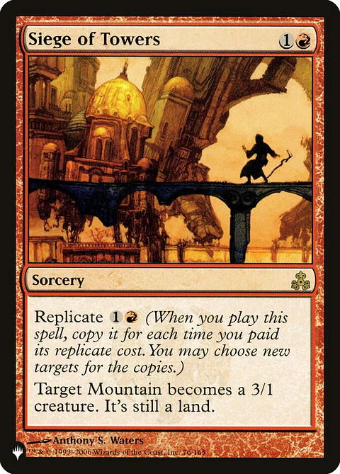 Siege of Towers (The List)