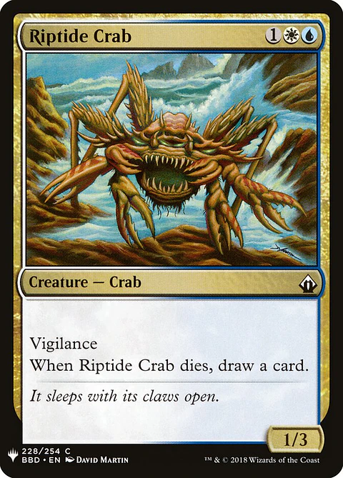 Riptide Crab (The List)