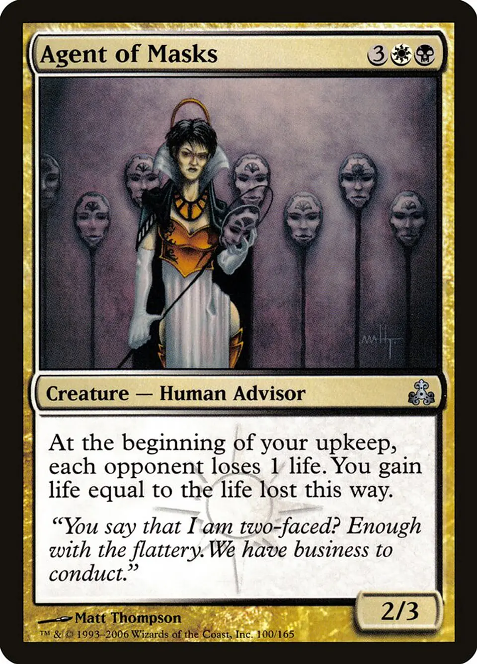 Agent of Masks 1
