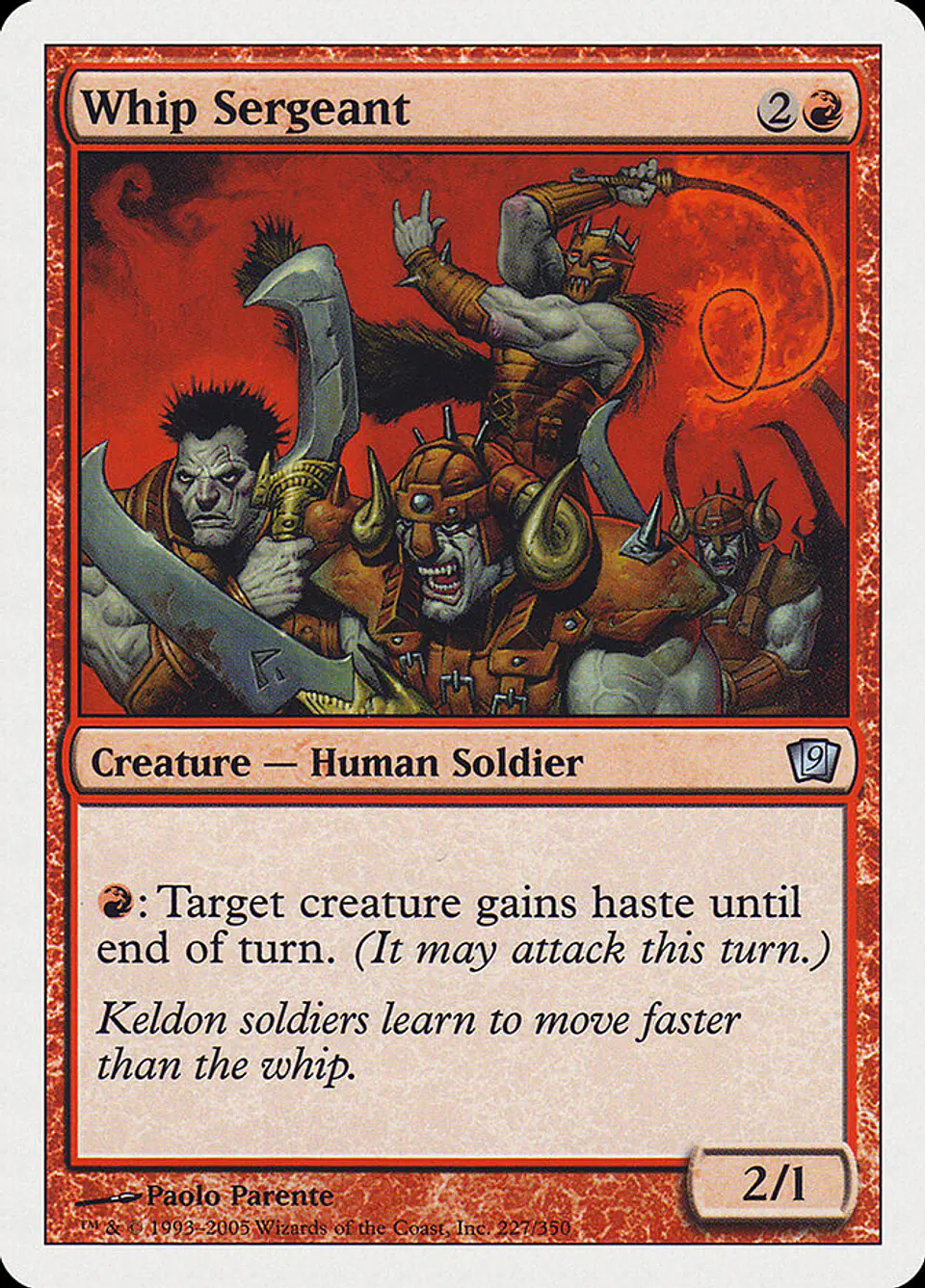 Whip Sergeant 1