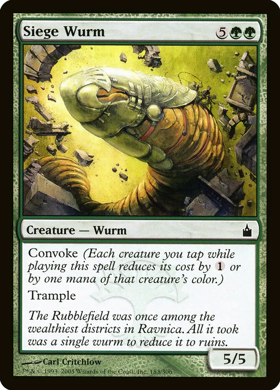 Siege Wurm 1