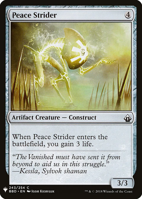 Peace Strider (The List)