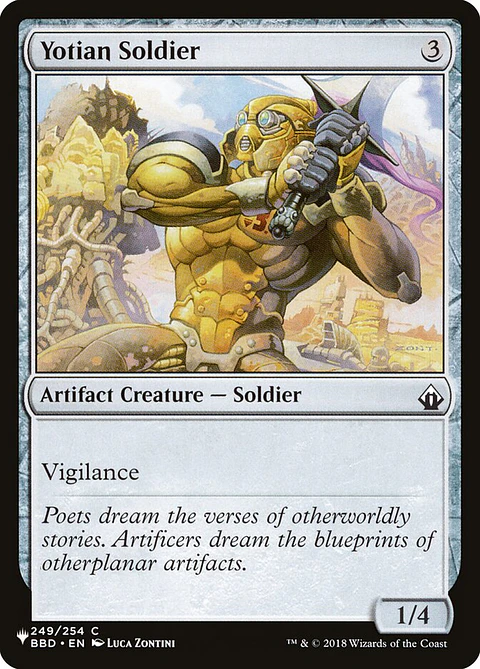 Yotian Soldier (The List)