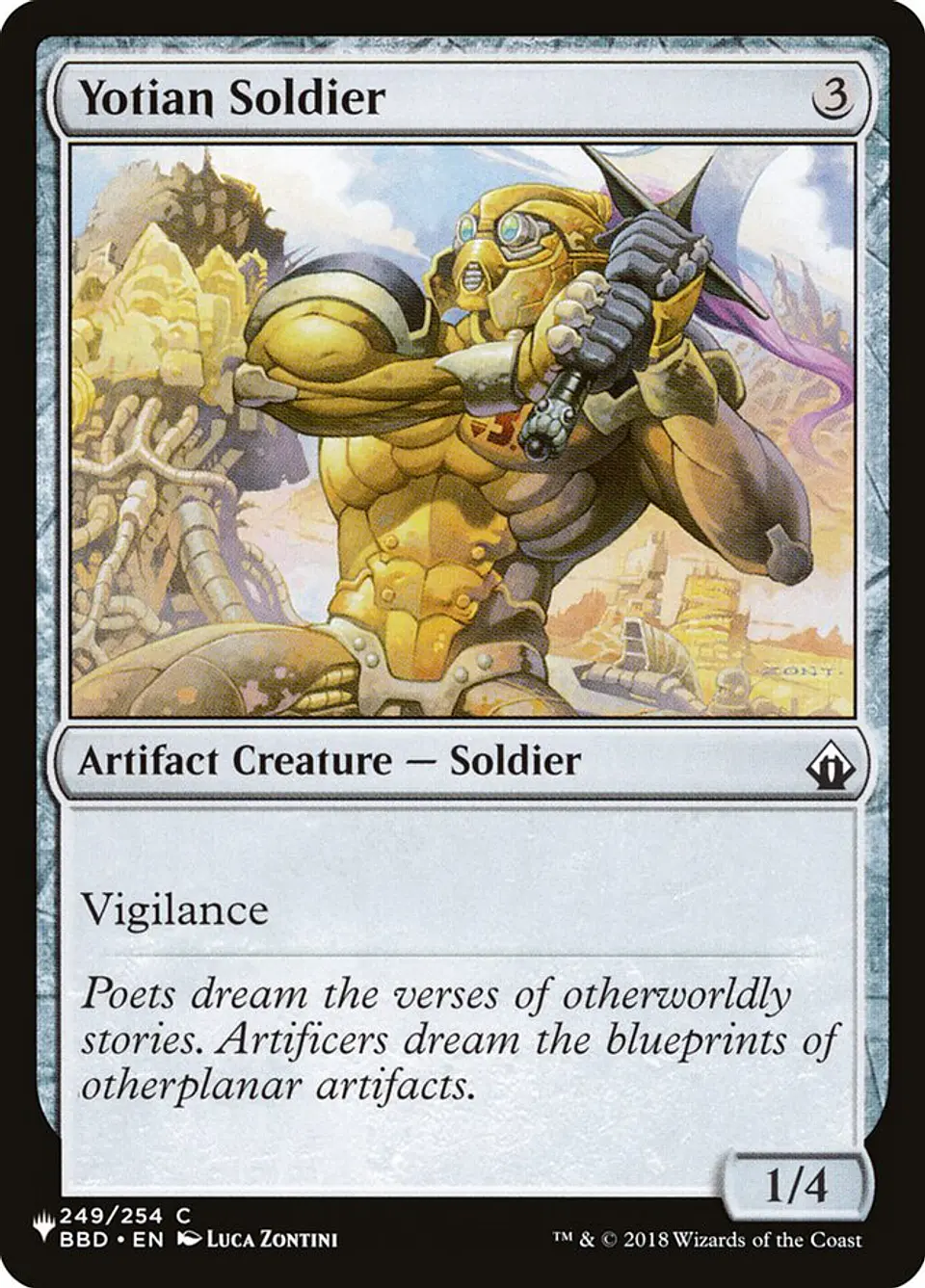 Yotian Soldier (The List) 1