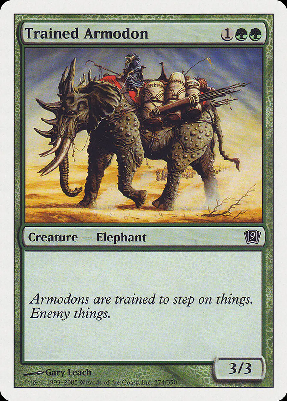 Trained Armodon 1