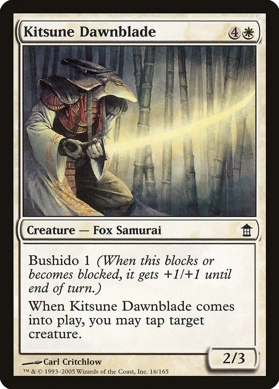 Kitsune Dawnblade 1