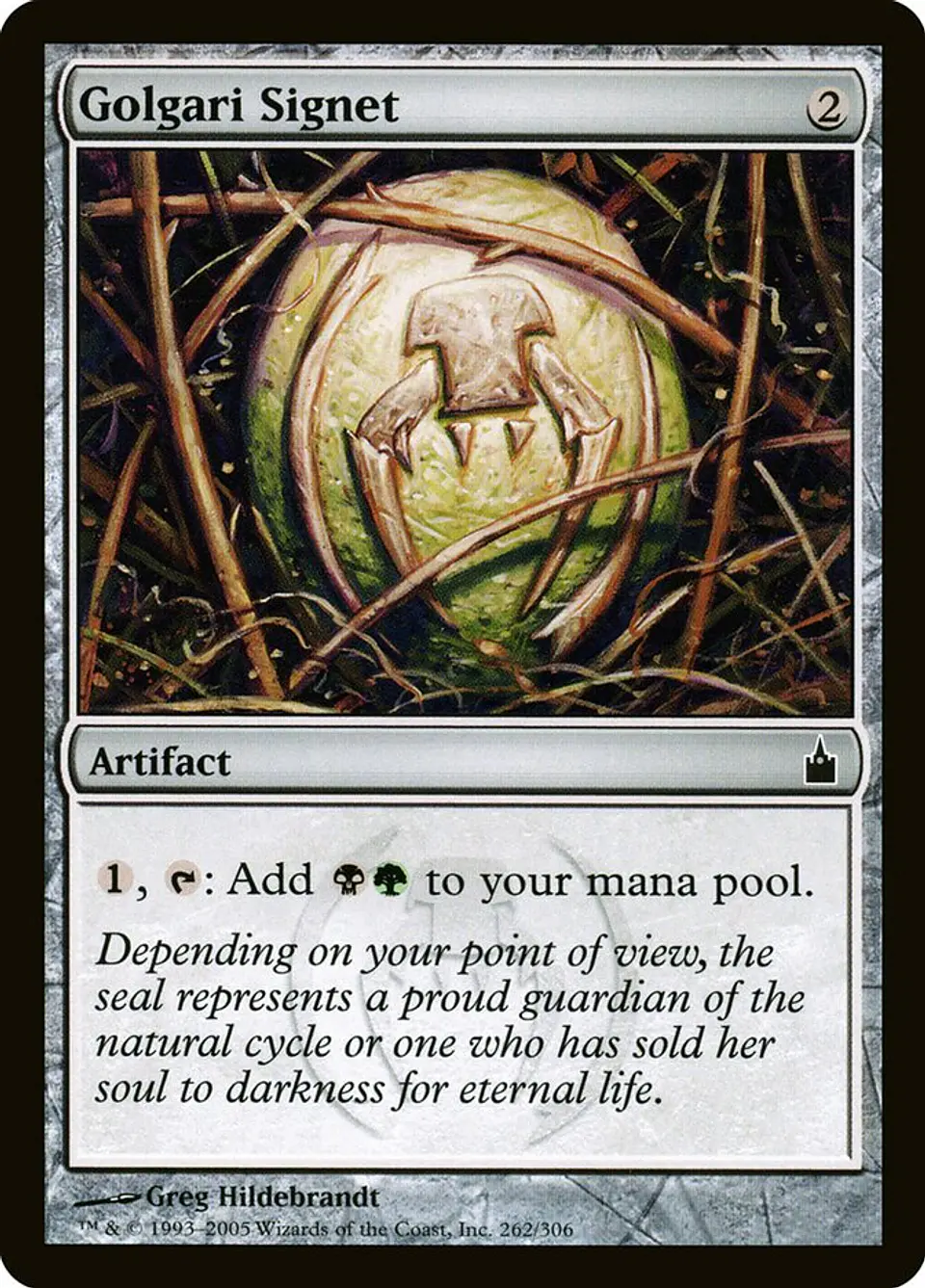 Golgari Signet 1