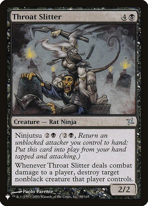 Throat Slitter (The List)