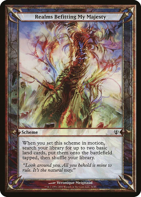 Realms Befitting My Majesty (Oversize)