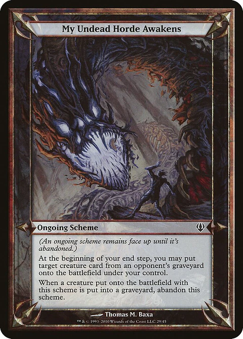My Undead Horde Awakens (Oversize)
