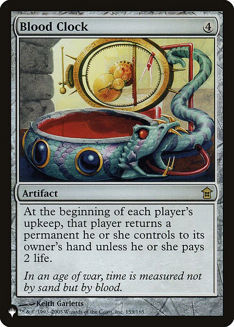 Blood Clock (The List)