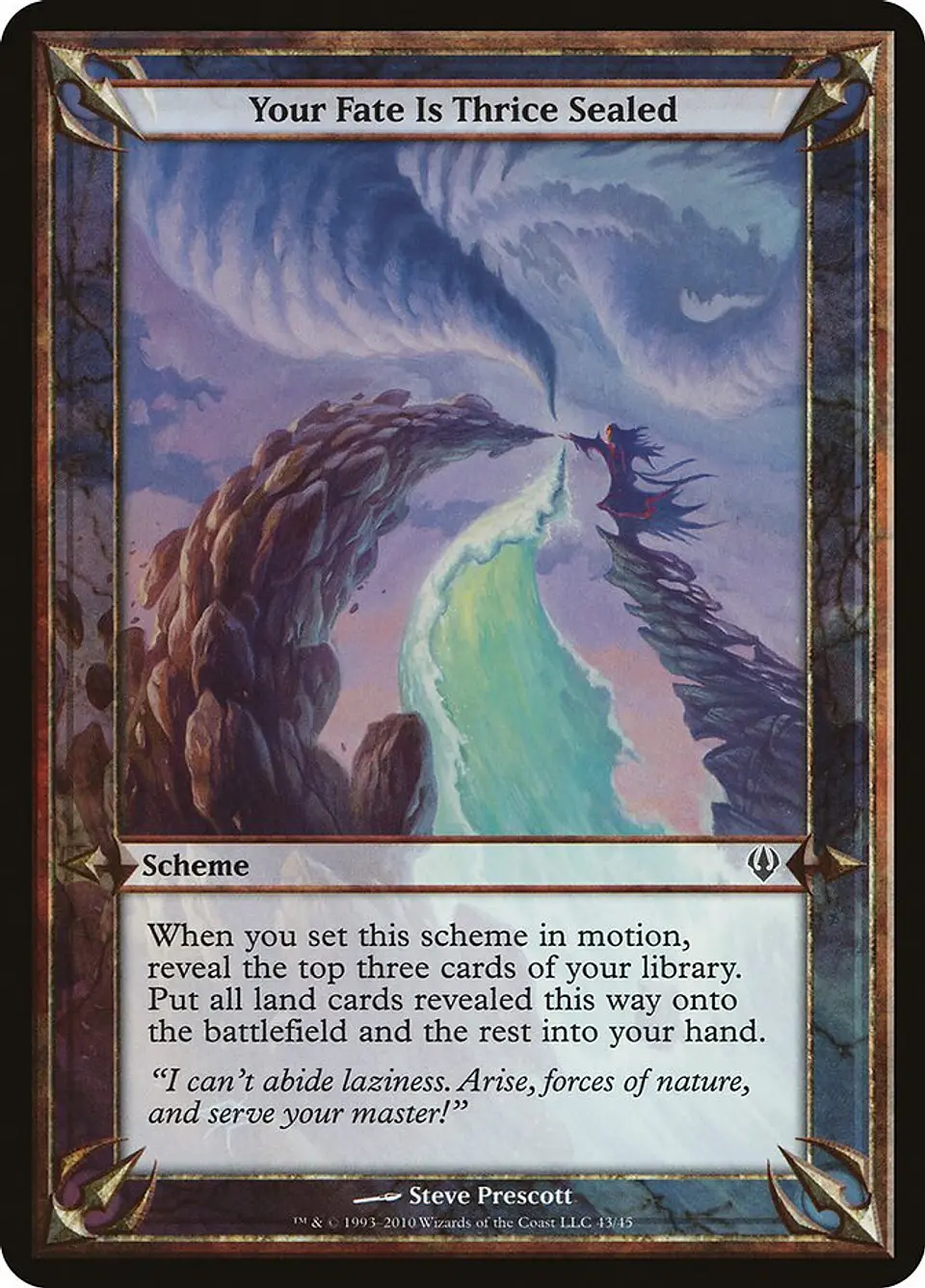 Your Fate Is Thrice Sealed (Oversize) 1