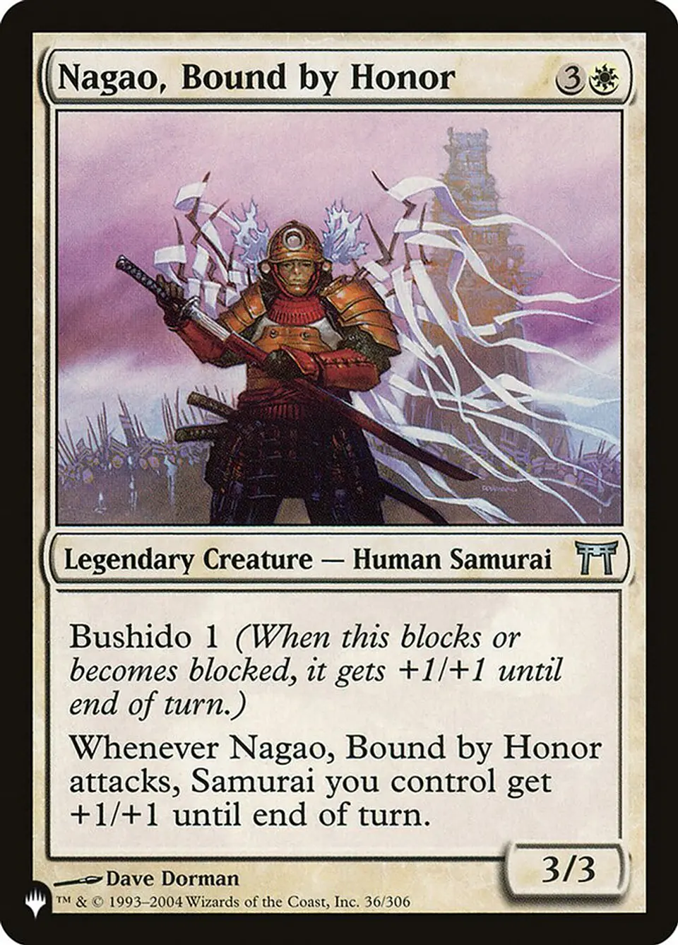 Nagao, Bound by Honor (The List) 1