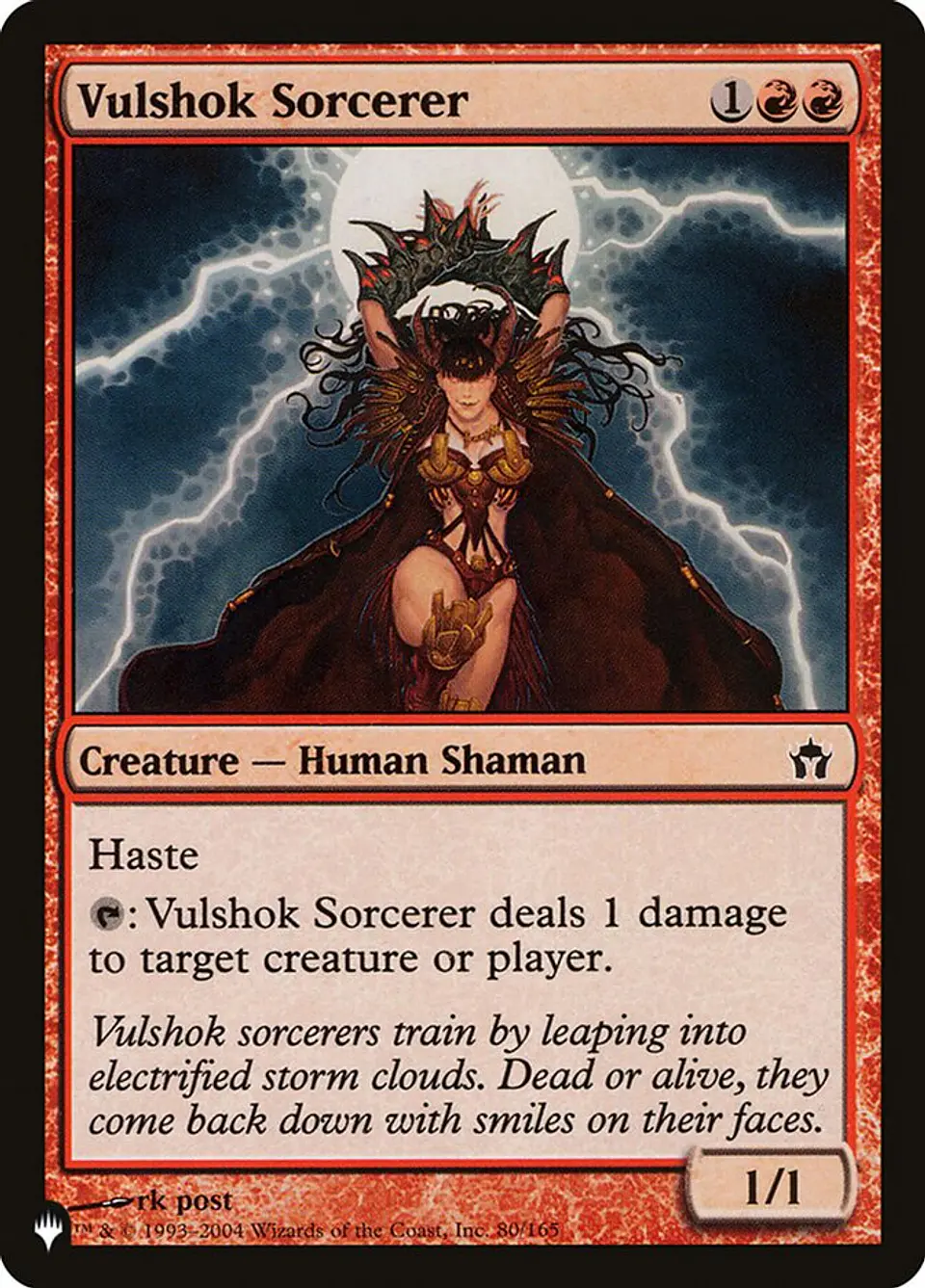 Vulshok Sorcerer (The List) 1