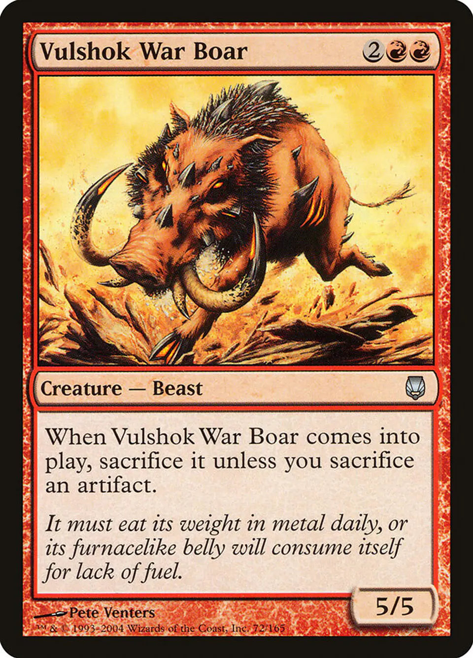 Vulshok War Boar 1