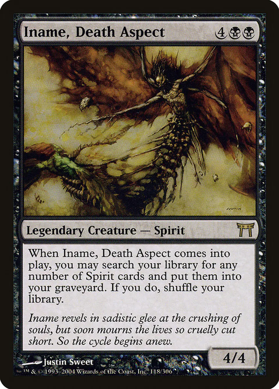 Iname, Death Aspect 1