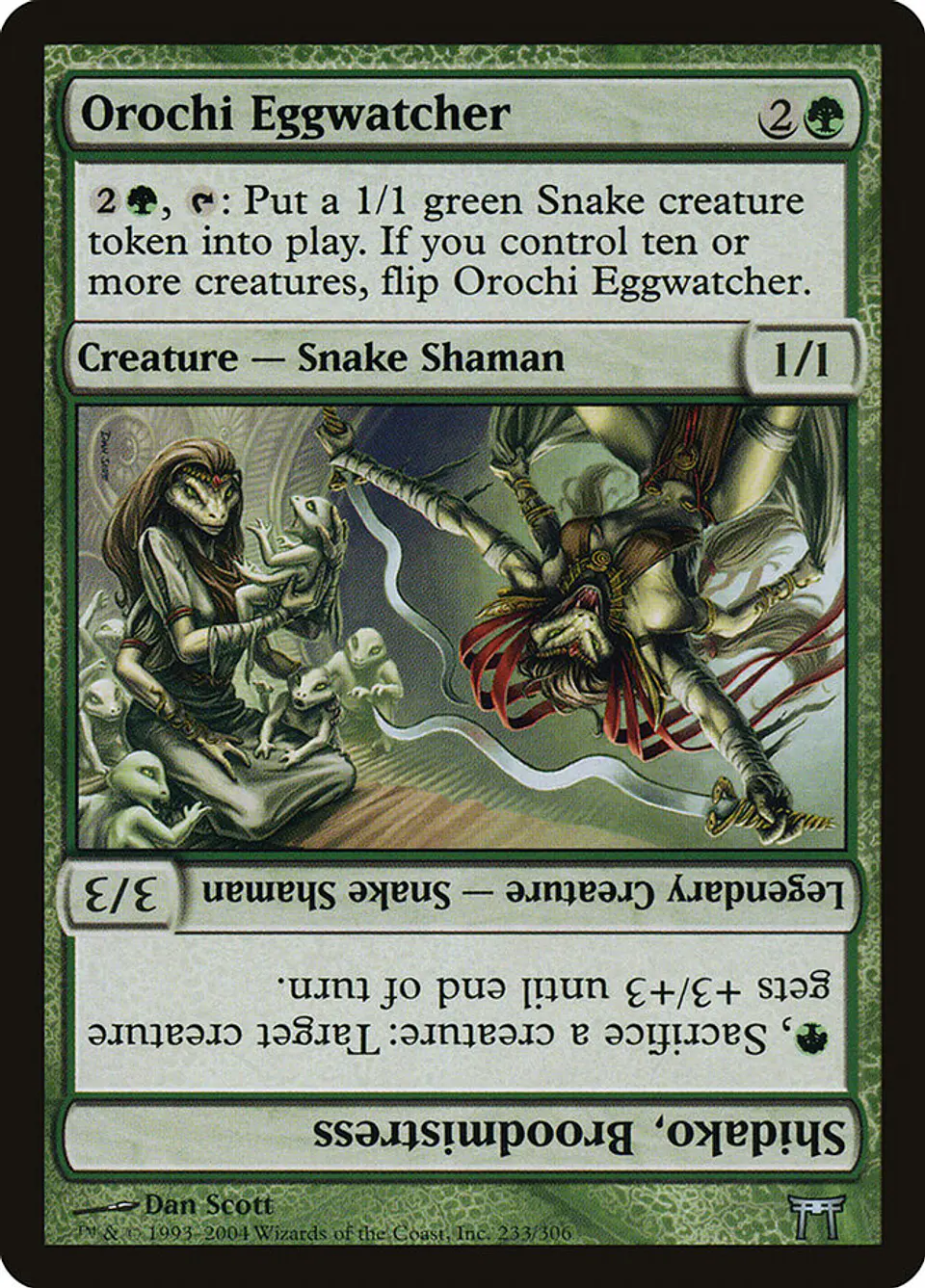 Orochi Eggwatcher // Shidako, Broodmistress 1