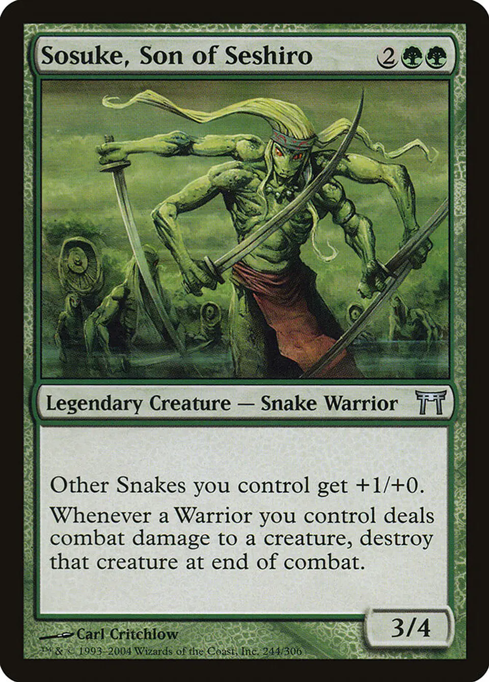 Sosuke, Son of Seshiro 1