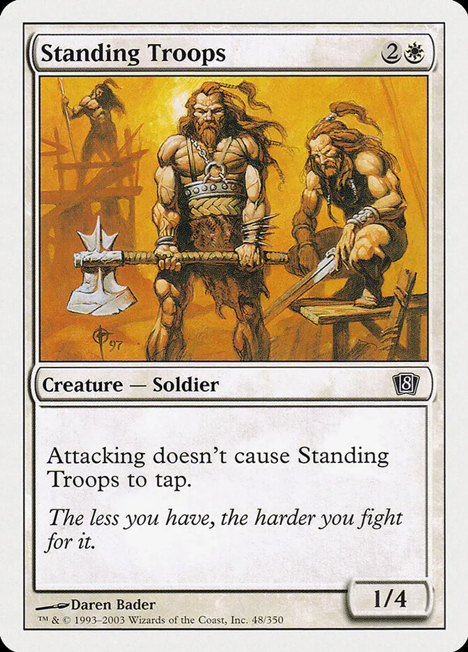 Standing Troops 1