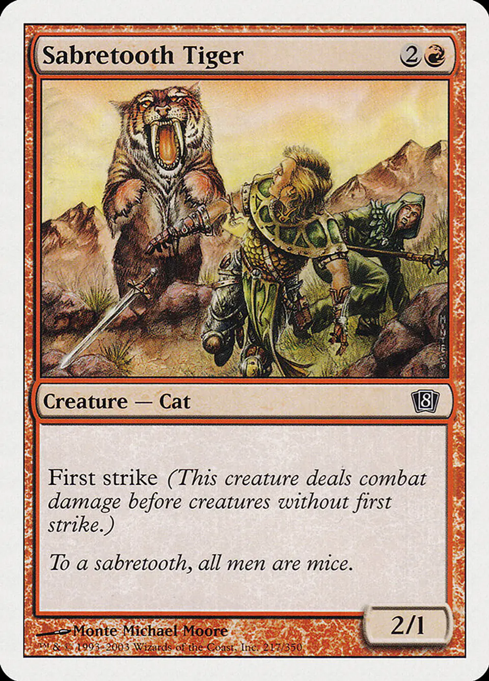 Sabretooth Tiger 1