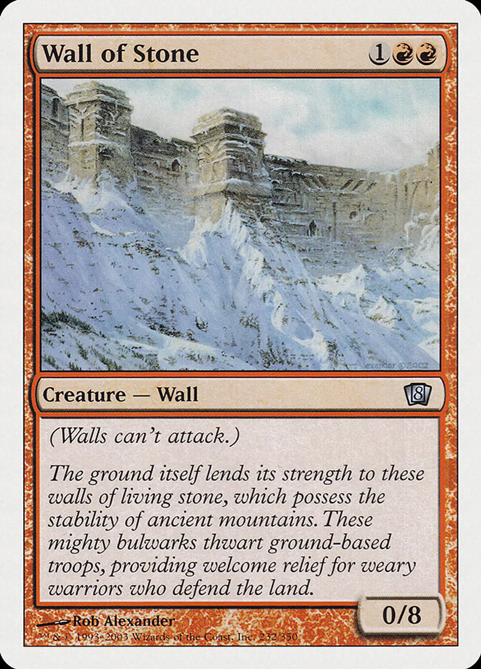 Wall of Stone 1