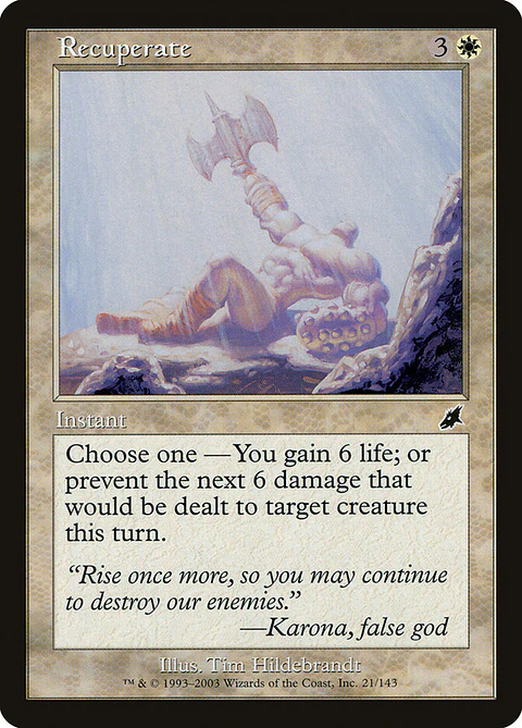 Recuperate (Retro Frame)