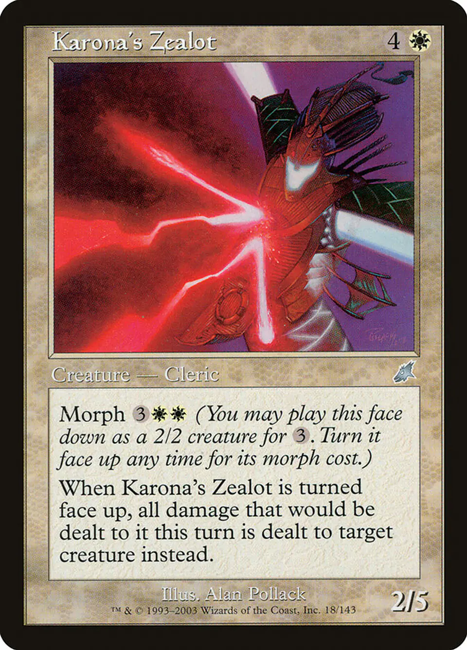 Karona's Zealot (Retro Frame) 1