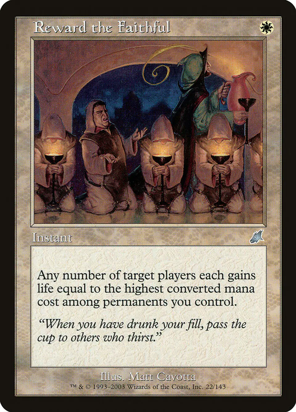 Reward the Faithful (Retro Frame) 1