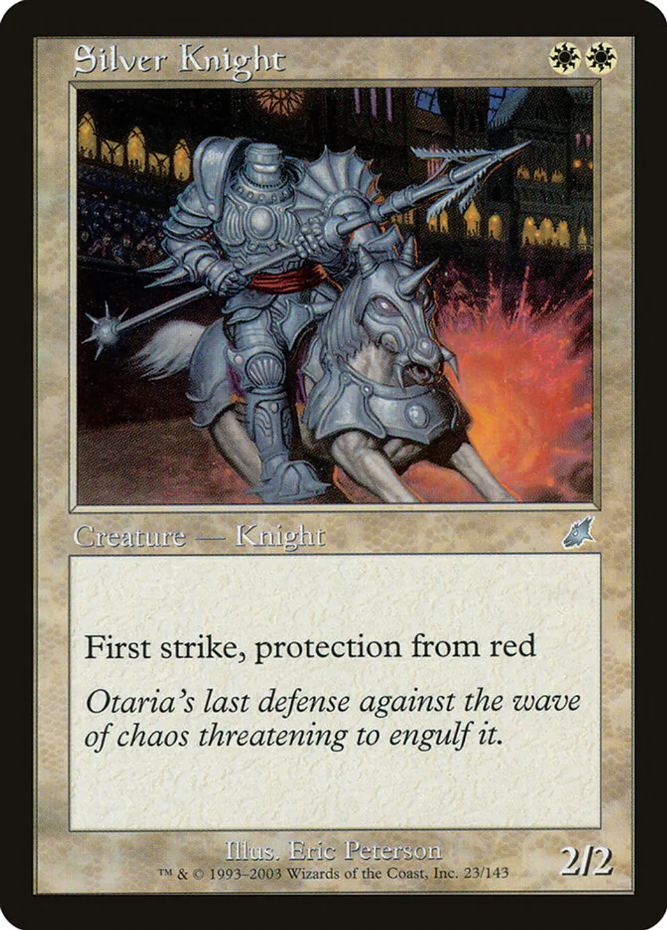 Silver Knight (Retro Frame) 1