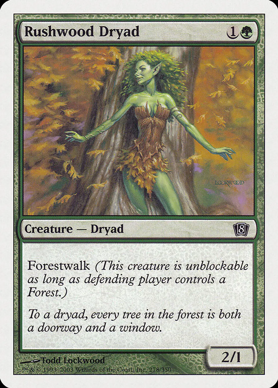 Rushwood Dryad 1