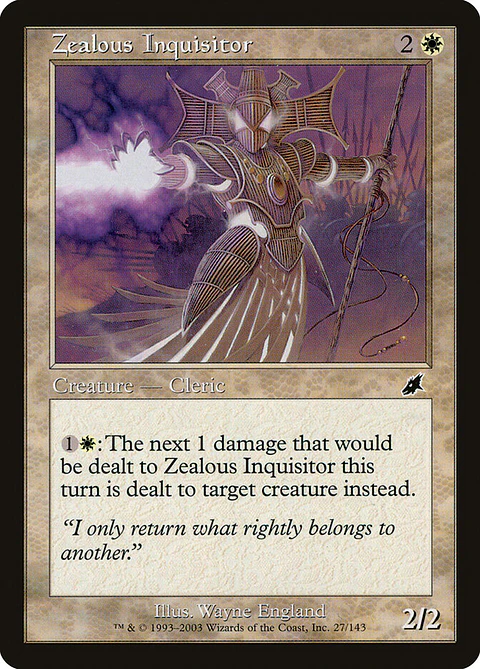Zealous Inquisitor (Retro Frame)