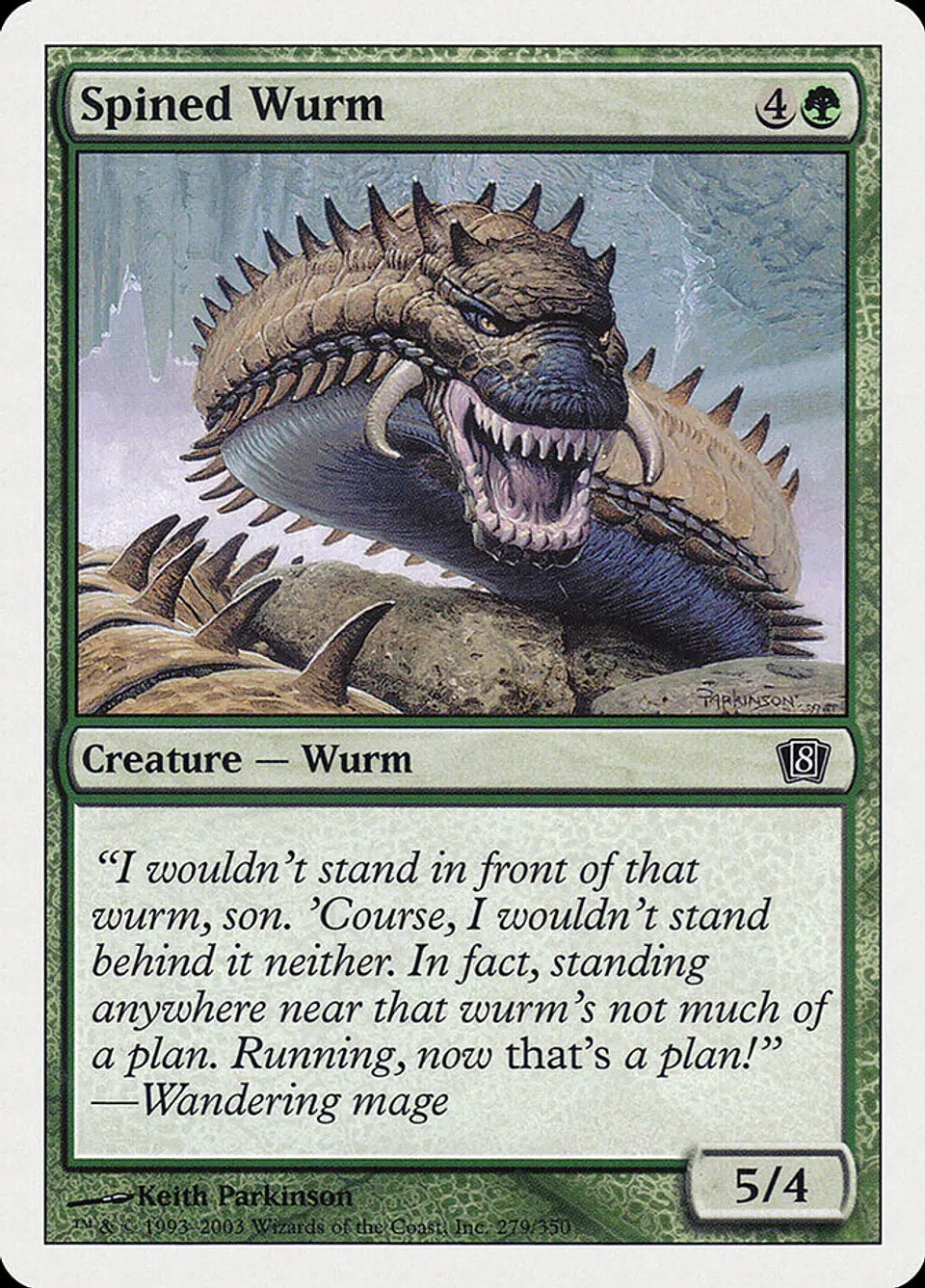Spined Wurm 1