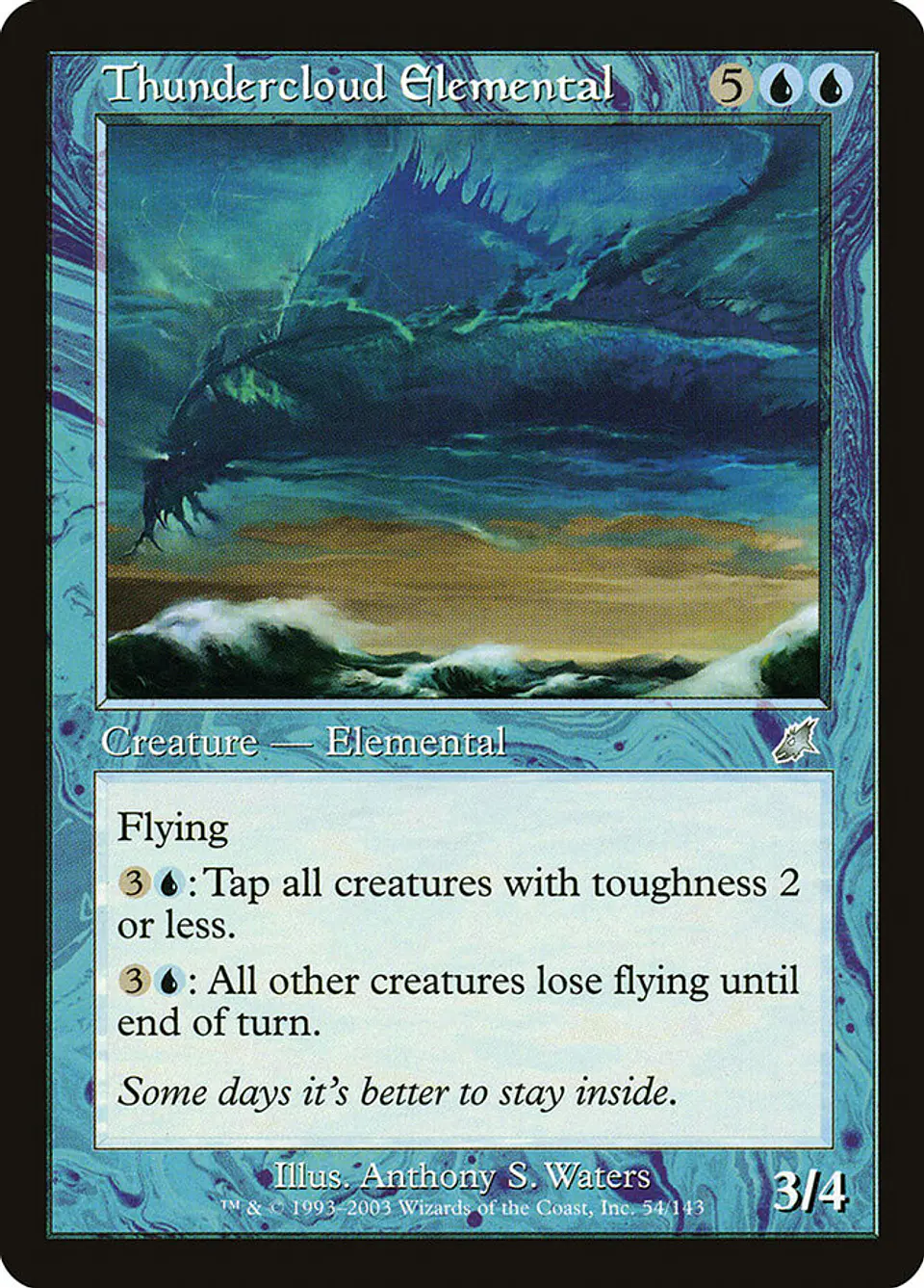 Thundercloud Elemental (Retro Frame) 1