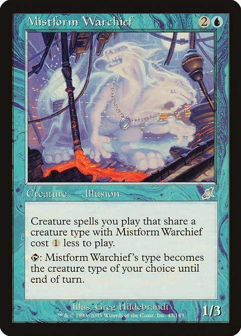 Mistform Warchief (Retro Frame)