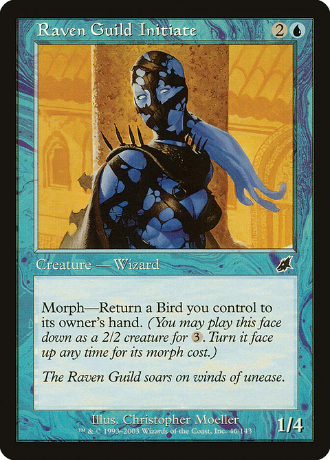Raven Guild Initiate (Retro Frame)