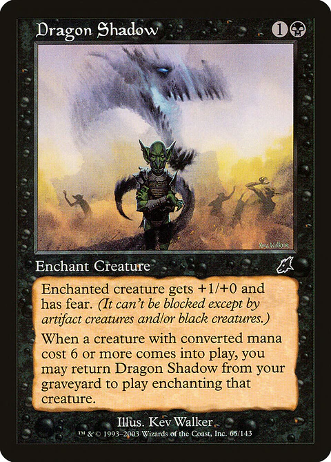 Dragon Shadow (Retro Frame)