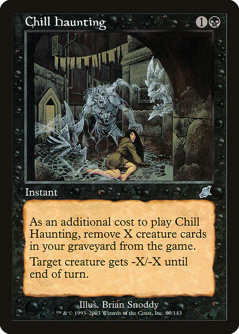 Chill Haunting (Retro Frame)
