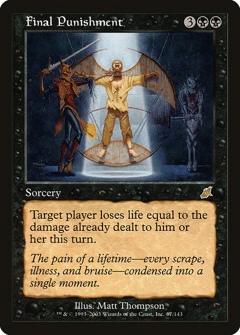Final Punishment (Retro Frame)