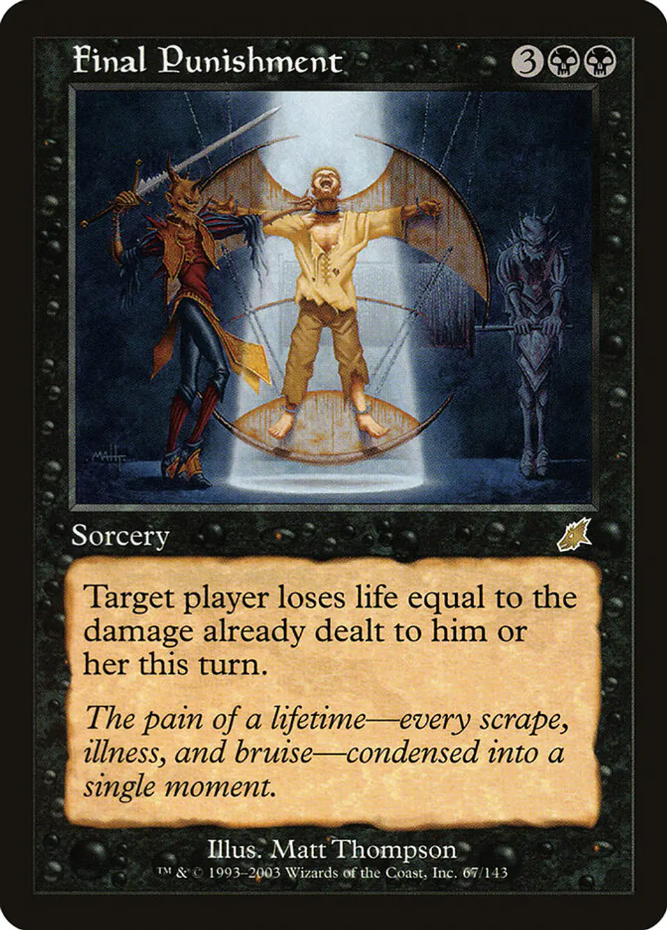 Final Punishment (Retro Frame) 1