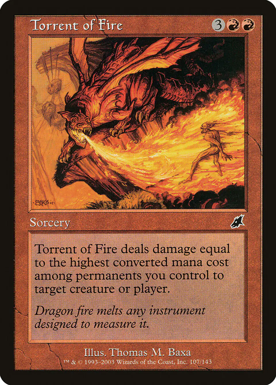 Torrent of Fire (Retro Frame) 1