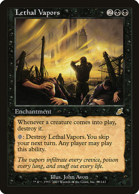 Lethal Vapors (Retro Frame)