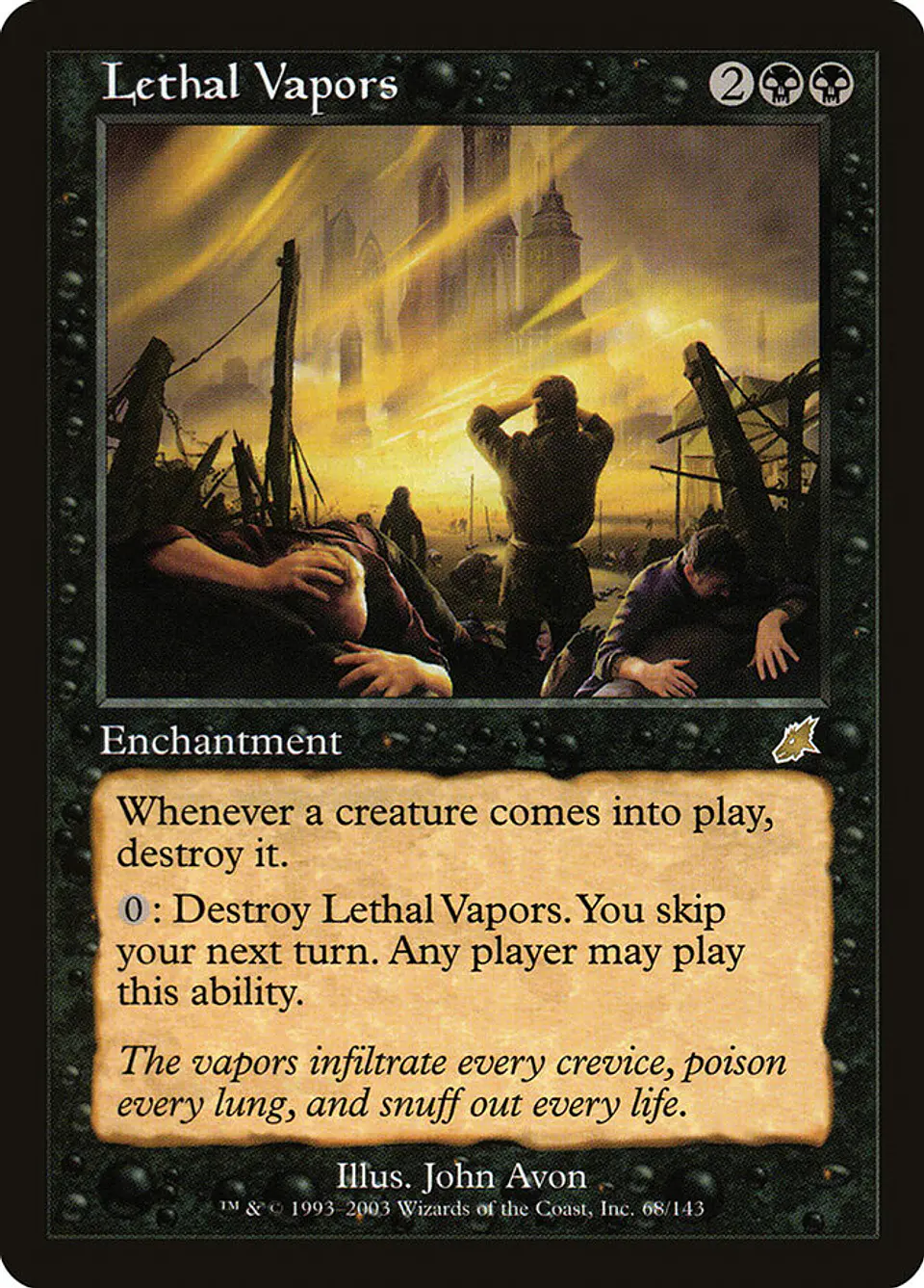 Lethal Vapors (Retro Frame) 1