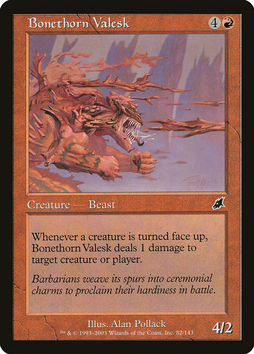 Bonethorn Valesk (Retro Frame) 1