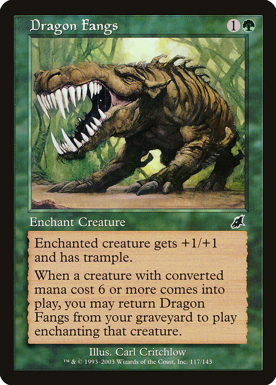 Dragon Fangs (Retro Frame) 1
